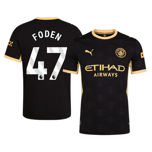 FODEN #47 Манчестър Сити Гостуваща Тениска 2026/27 Authentic