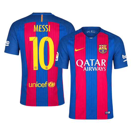 Ретро MESSI #10 Барселона Домакинска Тениска 2016/17