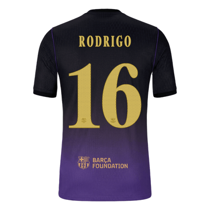 RODRIGO #16 Барселона Гостуваща Тениска 2026/27 Authentic - UCL