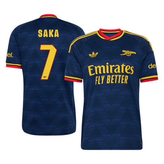 SAKA #7 Арсенал Гостуваща Тениска 2026/27 - UCL