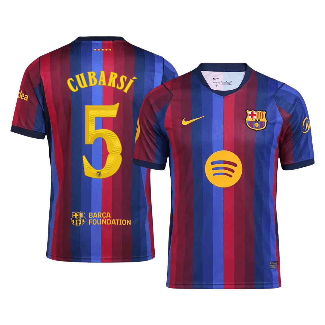 CUBARSÍ #5 Барселона Домакинска Тениска 2026/27 - UCL