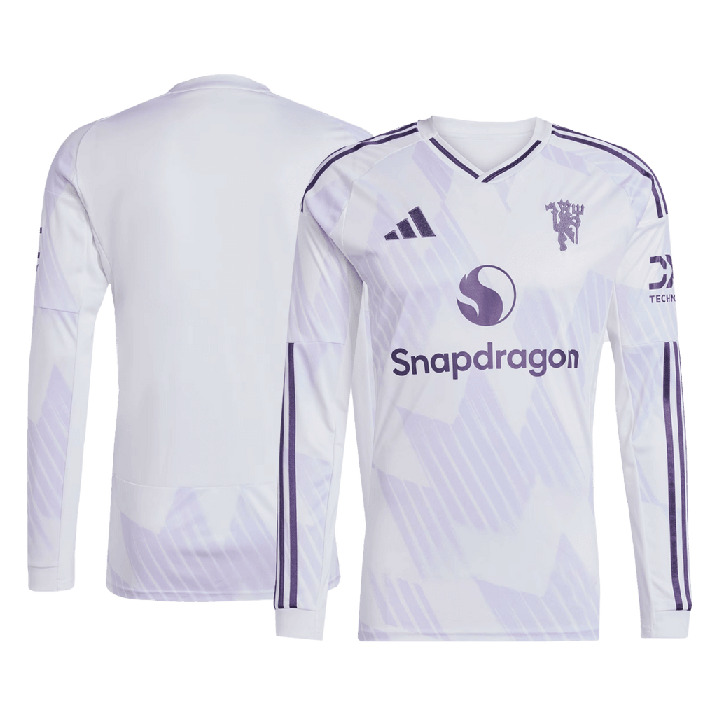 Манчестер Юнайтед Гостуваща тениска с дълъг ръкав 2025/26