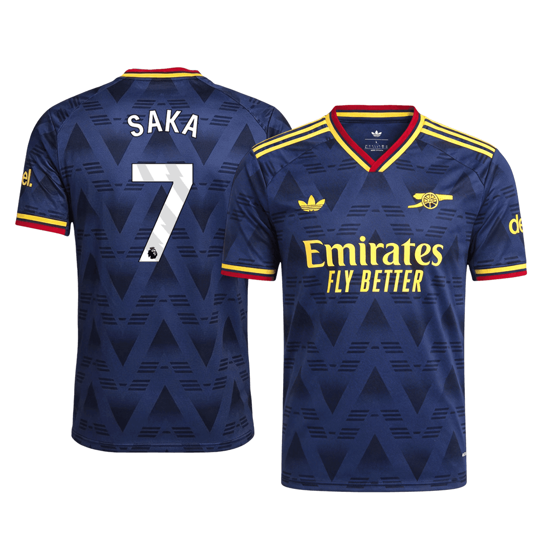 SAKA #7 Арсенал Гостуваща Тениска 2026/27 Authentic