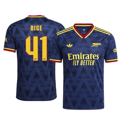 RICE #41 Арсенал Гостуваща Тениска 2026/27 Authentic - UCL
