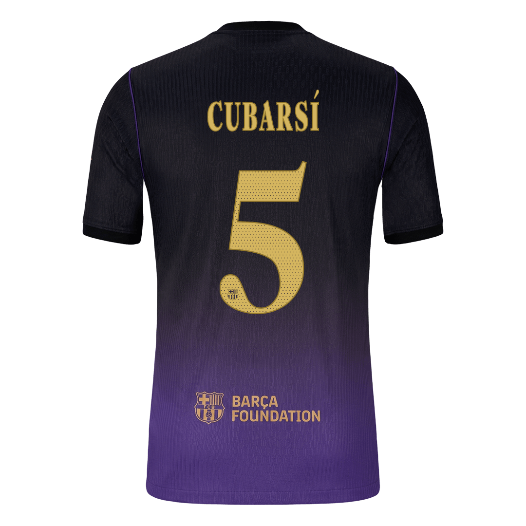 CUBARSÍ #5 Барселона Гостуваща Тениска 2026/27 Authentic - UCL