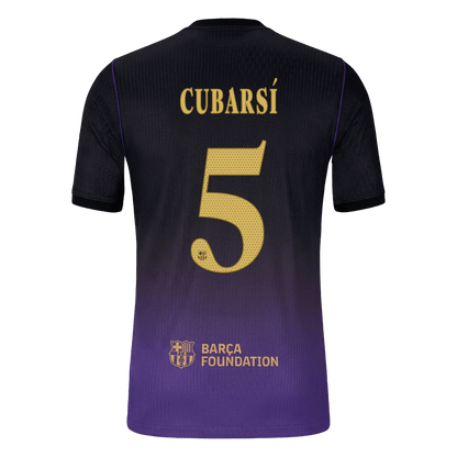 CUBARSÍ #5 Барселона Гостуваща Тениска 2026/27 Authentic - UCL