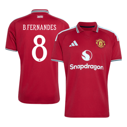 B.FERNANDES #8 Манчестер Юнайтед Домакинска Тениска 2026/27 - UCL