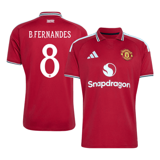 B.FERNANDES #8 Манчестер Юнайтед Домакинска Тениска 2026/27 - UCL