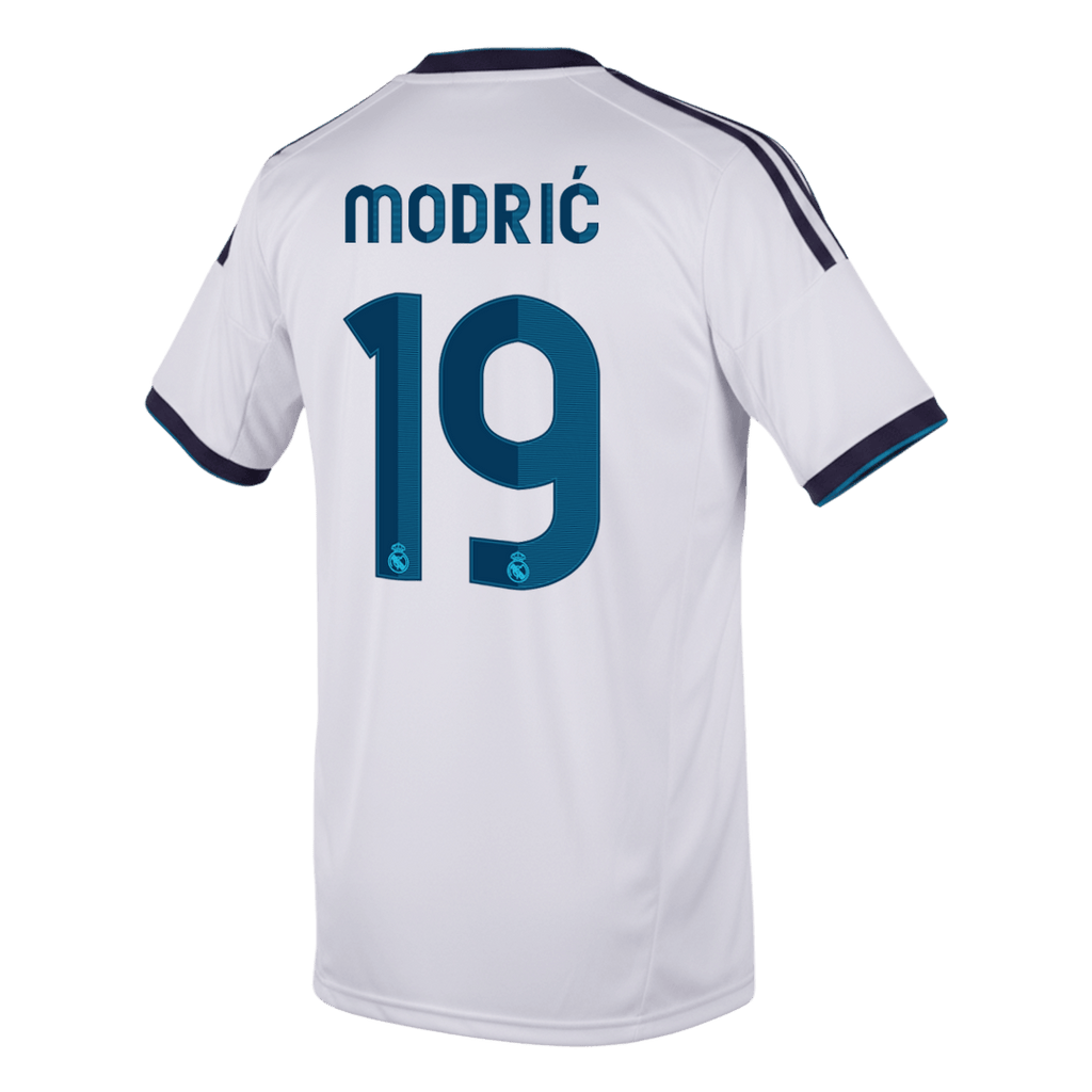 Ретро MODRIĆ #19 Реал Мадрид Домакинска Тениска 2012/13