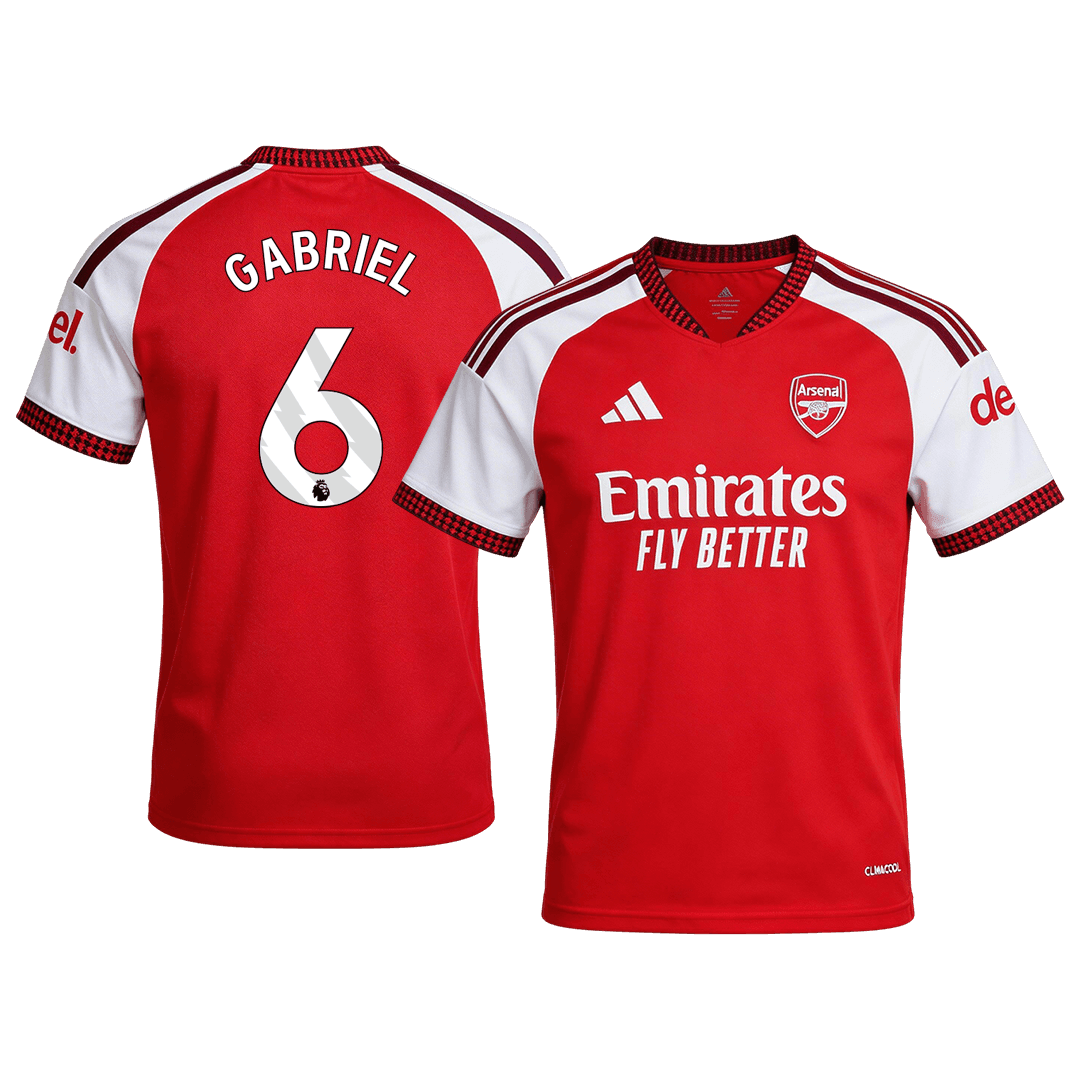 GABRIEL #6 Арсенал Домакинска Тениска 2026/27 Authentic