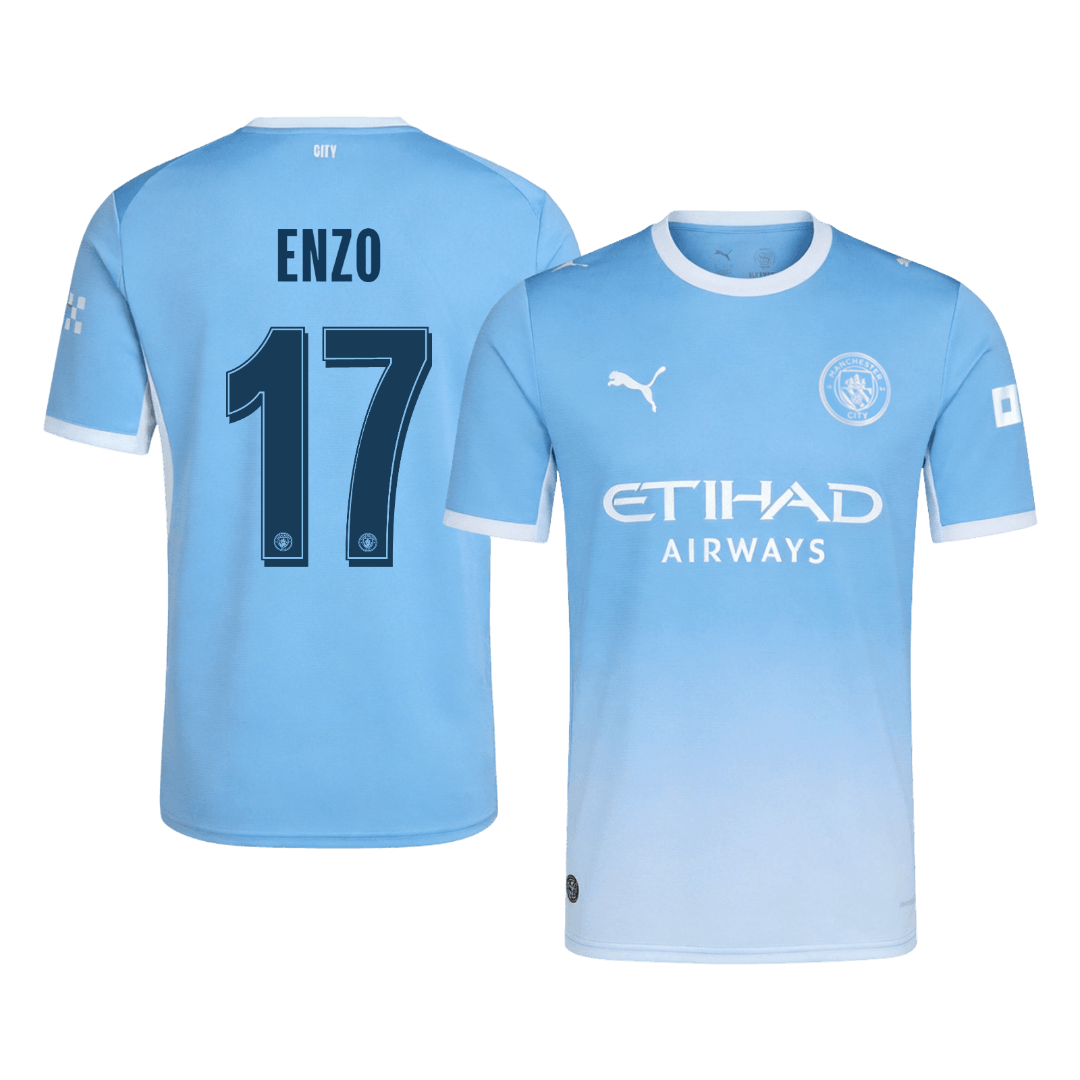 ENZO #17 Манчестър Сити Домакинска Тениска 2026/27 - UCL