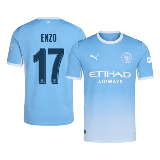 ENZO #17 Манчестър Сити Домакинска Тениска 2026/27 - UCL