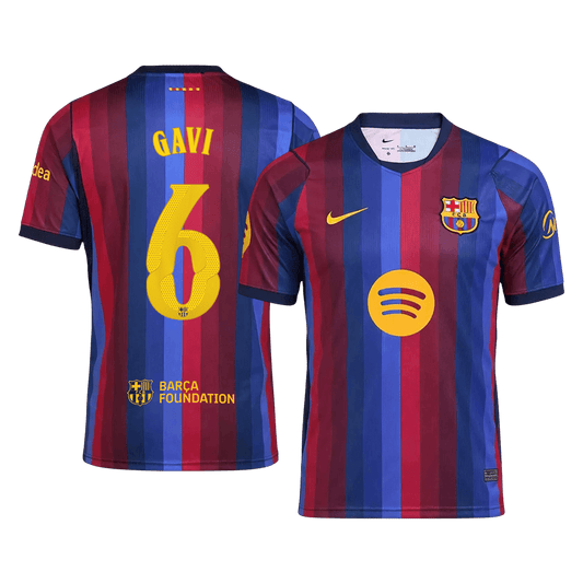 GAVI #6 Барселона Домакинска Тениска 2026/27 - UCL