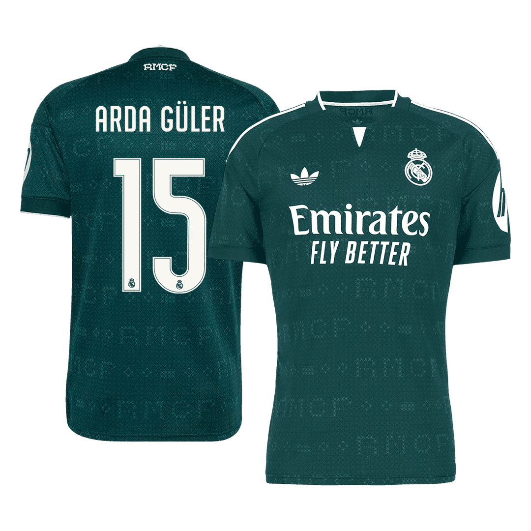 ARDA GÜLER #15 Реал Мадрид Гостуваща Тениска 2026/27
