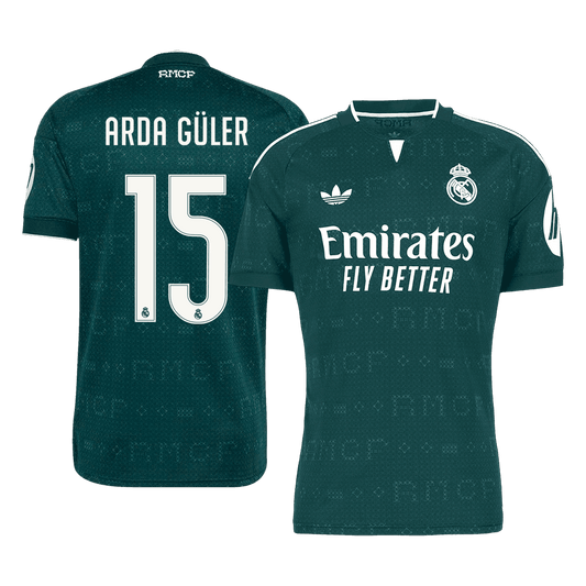 ARDA GÜLER #15 Реал Мадрид Гостуваща Тениска 2026/27