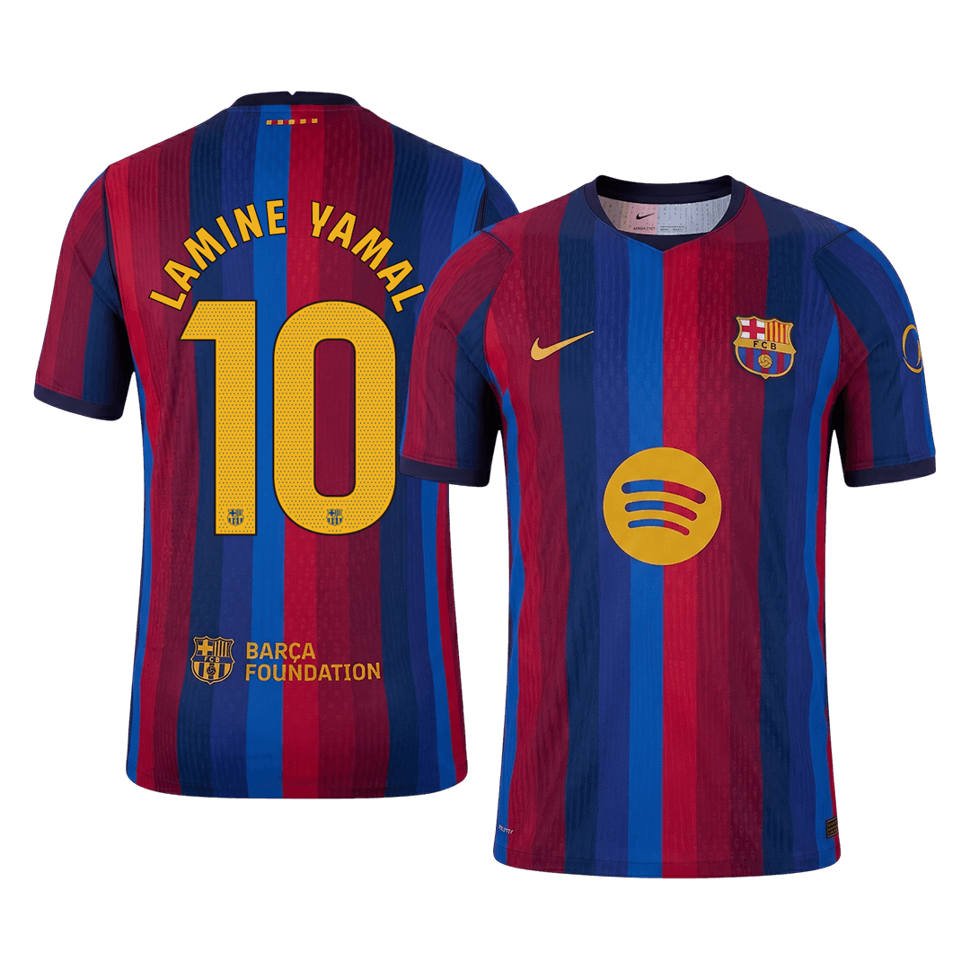 LAMINE YAMAL #10 Барселона Домакинска Тениска 2026/27 Authentic