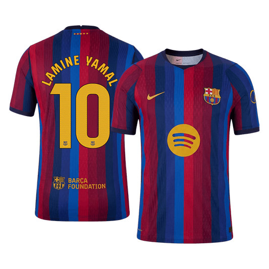 LAMINE YAMAL #10 Барселона Домакинска Тениска 2026/27 Authentic