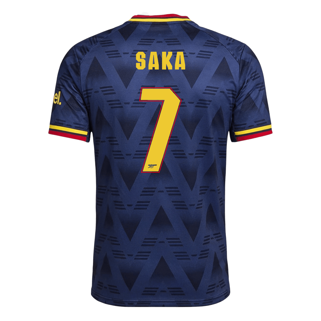 SAKA #7 Арсенал Гостуваща Тениска 2026/27 Authentic - UCL