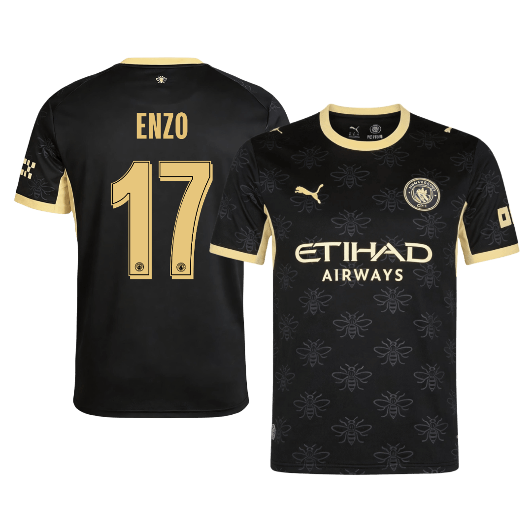 ENZO #17 Манчестър Сити Гостуваща Тениска 2026/27 - UCL