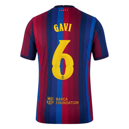 GAVI #6 Барселона Домакинска Тениска 2026/27 Authentic - UCL