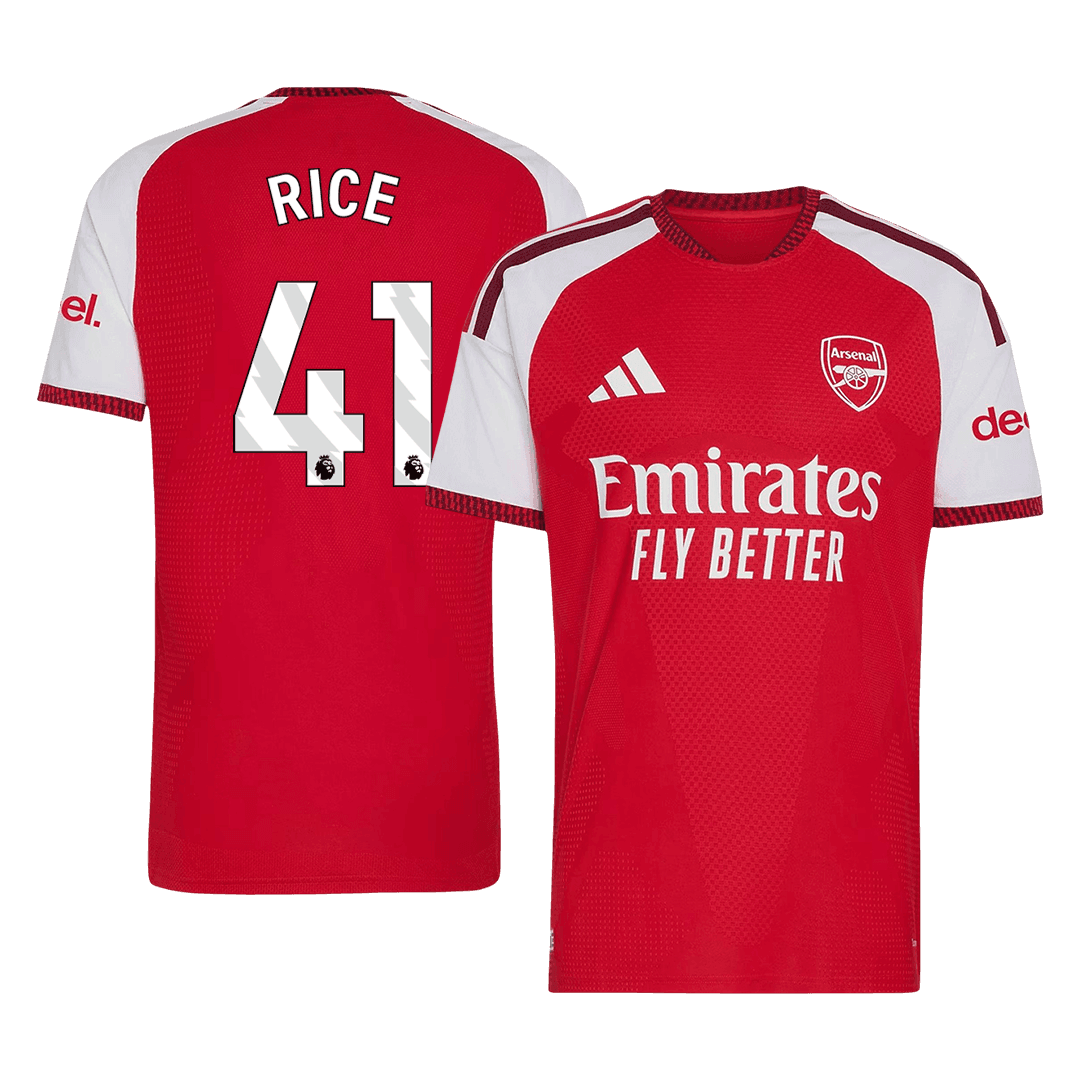 RICE #41 Арсенал Домакинска Тениска 2026/27 Authentic
