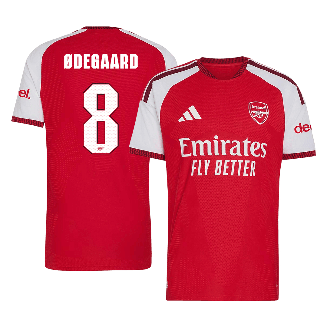 ØDEGAARD #8 Арсенал Домакинска Тениска 2026/27 Authentic - UCL