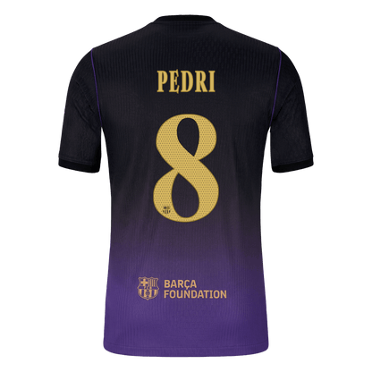 PEDRI #8 Барселона Гостуваща Тениска 2026/27 Authentic - UCL