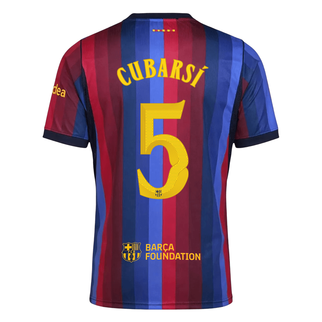 CUBARSÍ #5 Барселона Домакинска Тениска 2026/27 - UCL