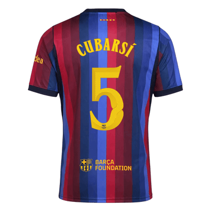 CUBARSÍ #5 Барселона Домакинска Тениска 2026/27 - UCL