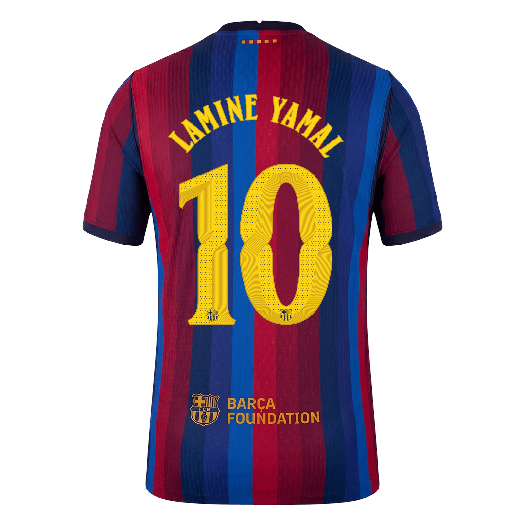LAMINE YAMAL #10 Барселона Домакинска Тениска 2026/27 Authentic - UCL