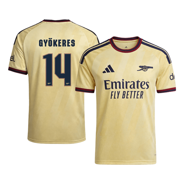 GYÖKERES #14 Арсенал Трета Тениска 2026/27 Authentic - UCL