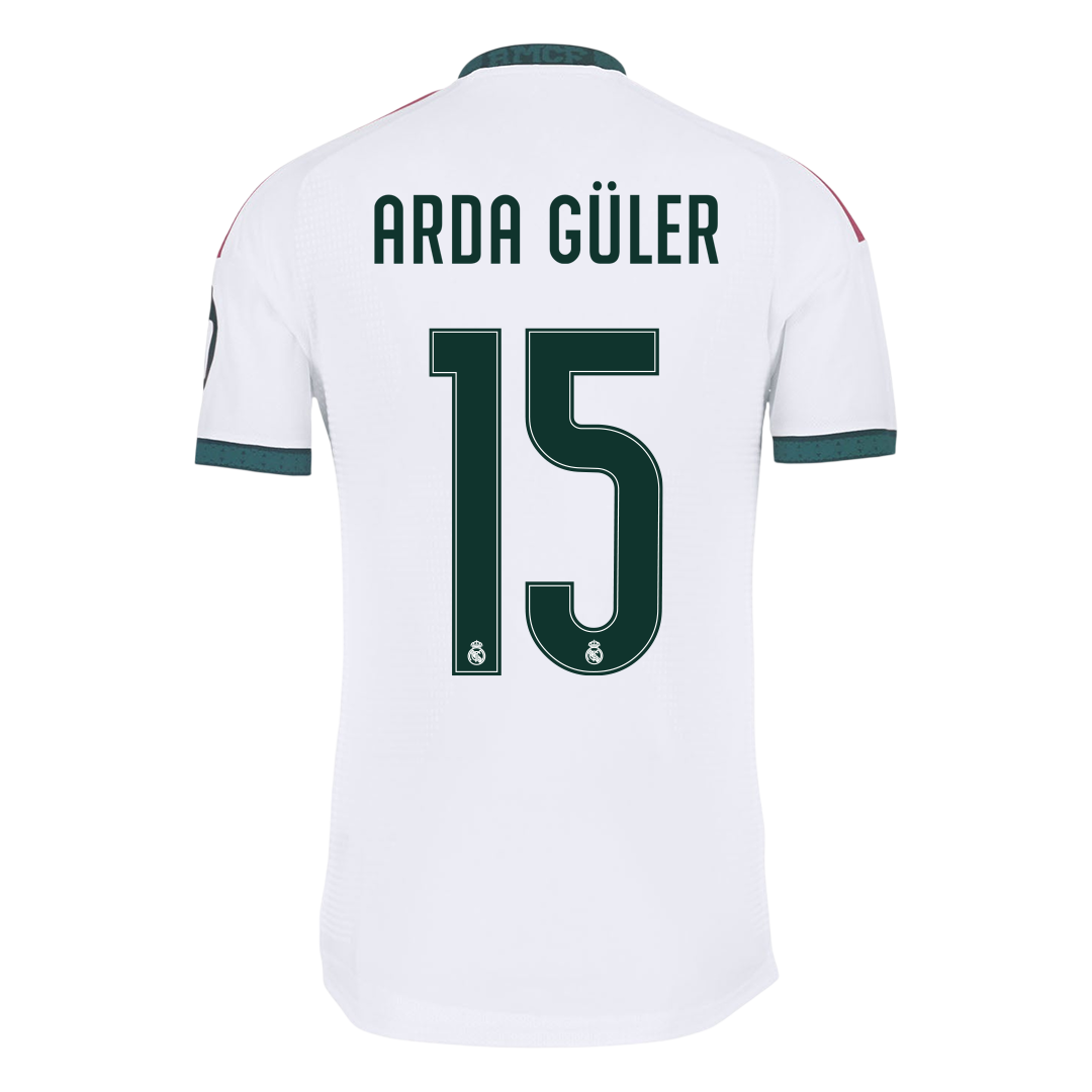 ARDA GÜLER #15 Реал Мадрид Домакинска Тениска 2026/27 Authentic