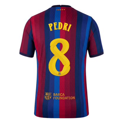 PEDRI #8 Барселона Домакинска Тениска 2026/27 Authentic - UCL