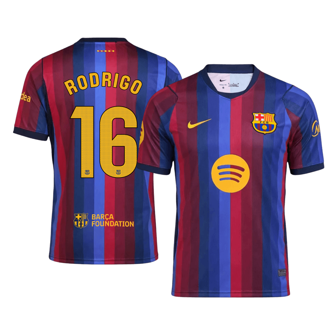 RODRIGO #16 Барселона Домакинска Тениска 2026/27