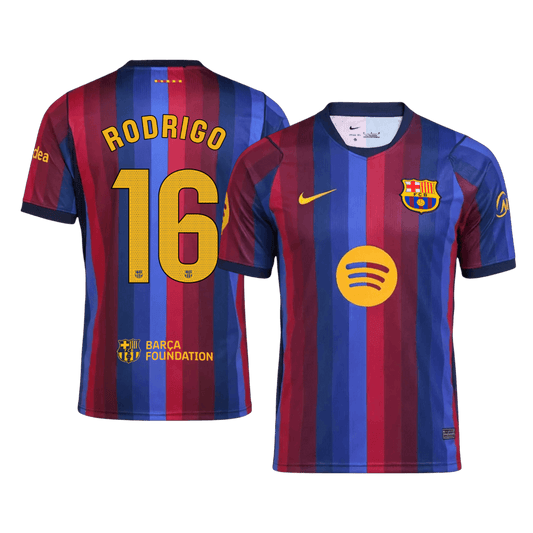 RODRIGO #16 Барселона Домакинска Тениска 2026/27