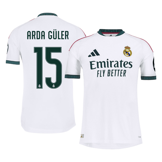 ARDA GÜLER #15 Реал Мадрид Домакинска Тениска 2026/27 Authentic