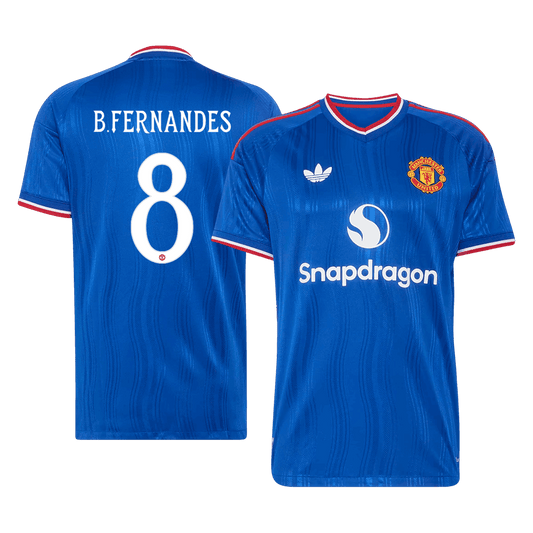 B. FERNANDES #8 Манчестер Юнайтед Гостуваща Тениска 2026/27 Authentic - UCL