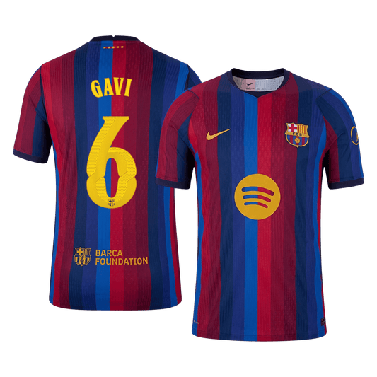 GAVI #6 Барселона Домакинска Тениска 2026/27 Authentic - UCL
