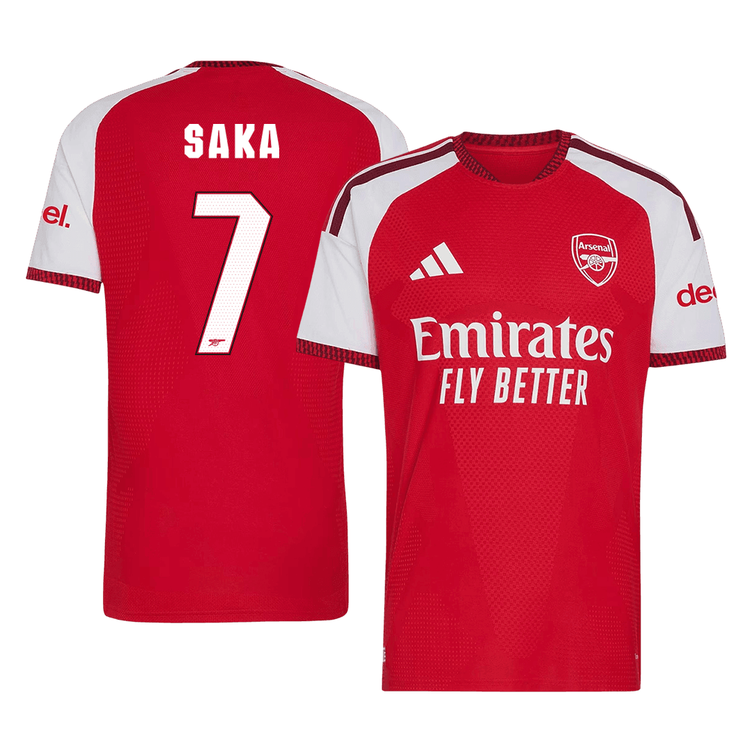 SAKA #7 Арсенал Домакинска Тениска 2026/27 Authentic - UCL