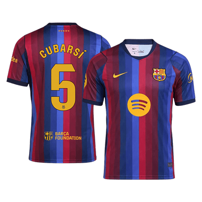 CUBARSÍ #5 Барселона Домакинска Тениска 2026/27