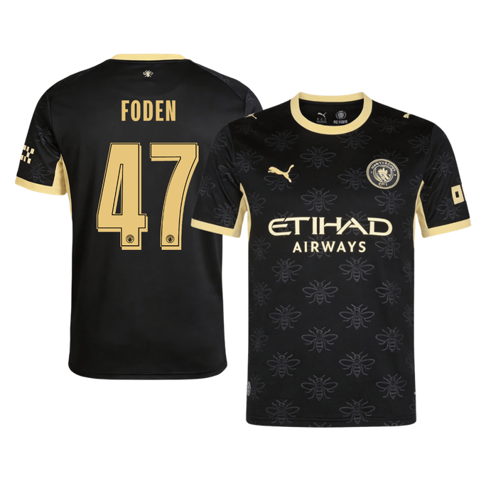 FODEN #47 Манчестър Сити Гостуваща Тениска 2026/27 - UCL