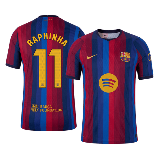 RAPHINHA #11 Барселона Домакинска Тениска 2026/27 Authentic