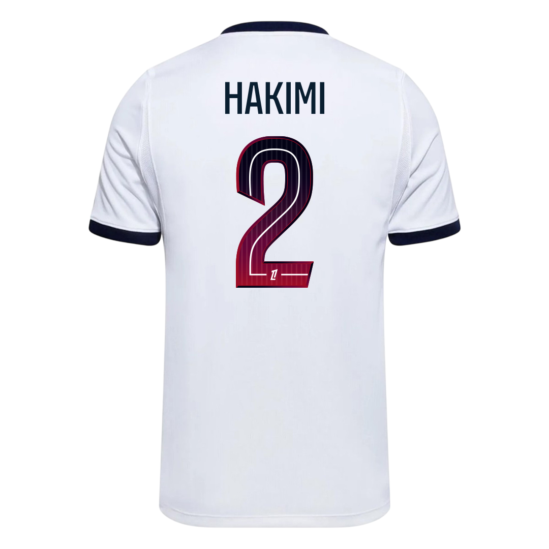 HAKIMI #2 Пари Сен Жермен Гостуваща Тениска 2026/27